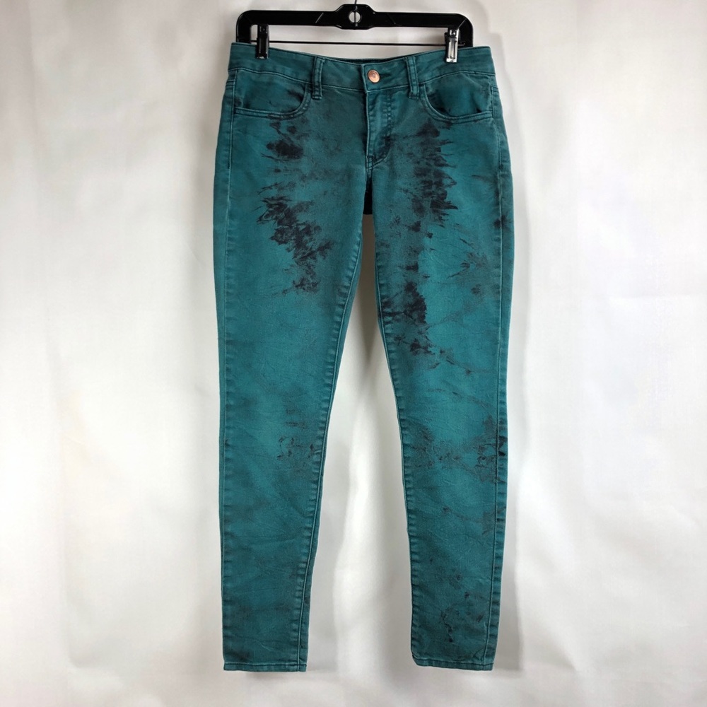 American Eagle tie dye jeggings